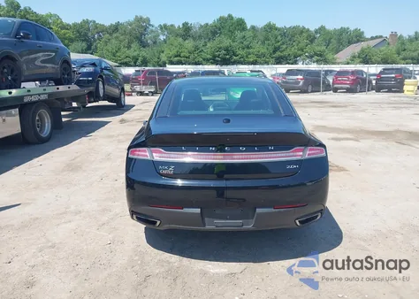 2016 Lincoln Mkz Hybrid from USA, damaged, VIN 3LN6L2LU9GR607970